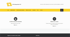 Desktop Screenshot of oncoayuda.org